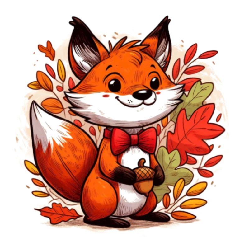 Fuchs Karikatur 3