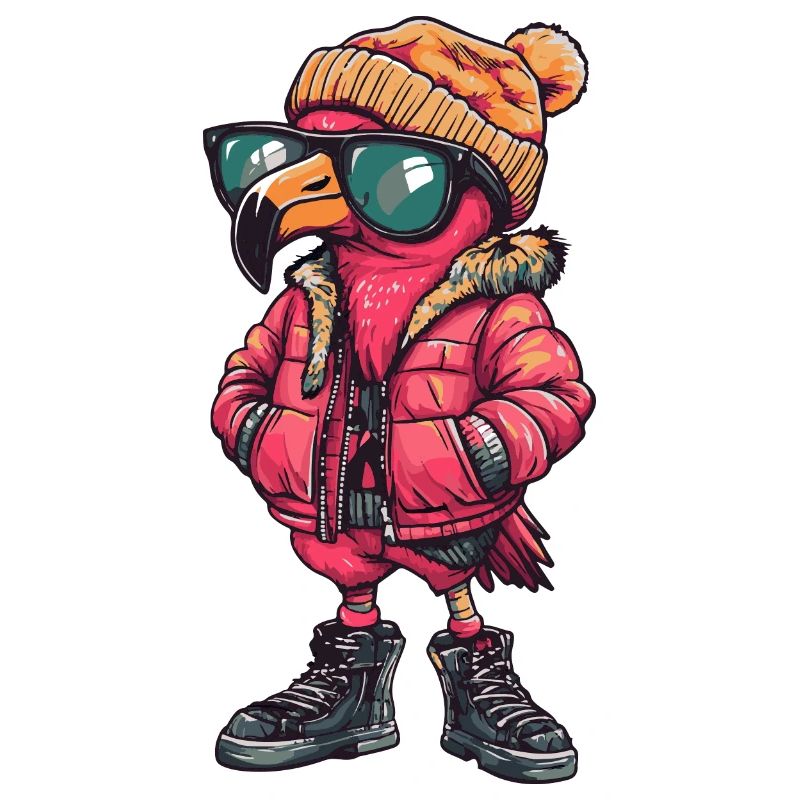 Flamingo Winter