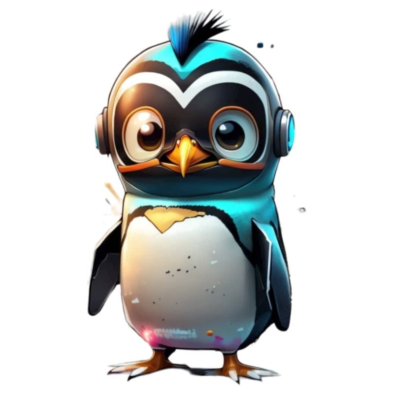 Roboter Pinguin