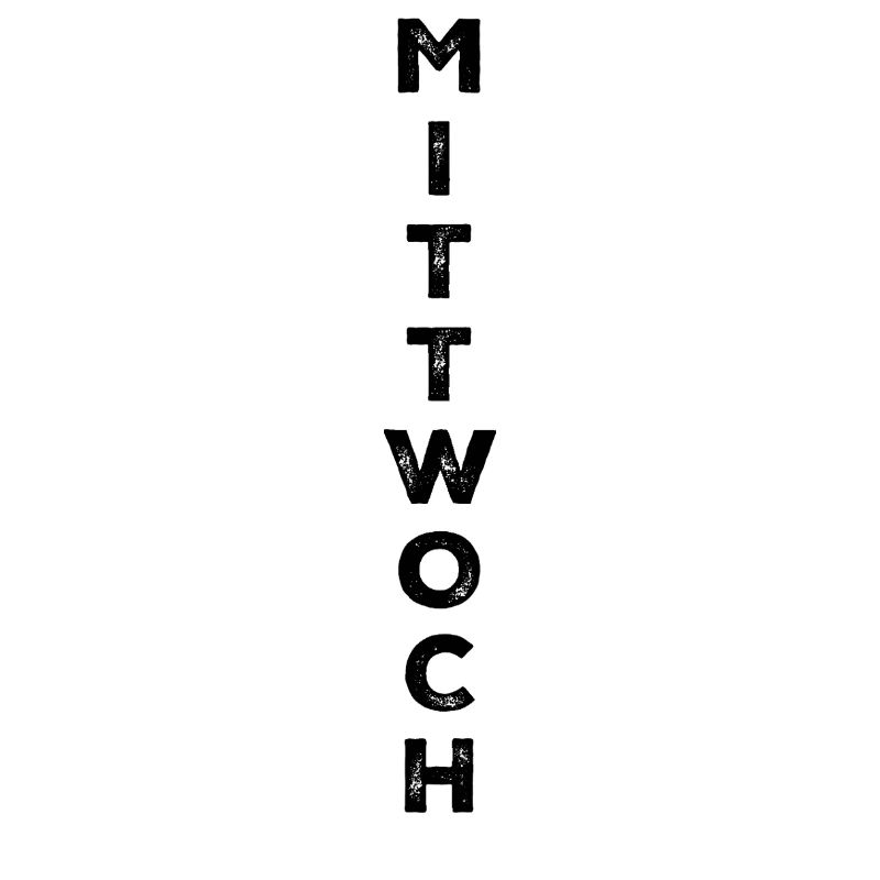Mittwoch - schwarz