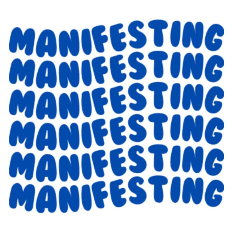 Manifesting blue
