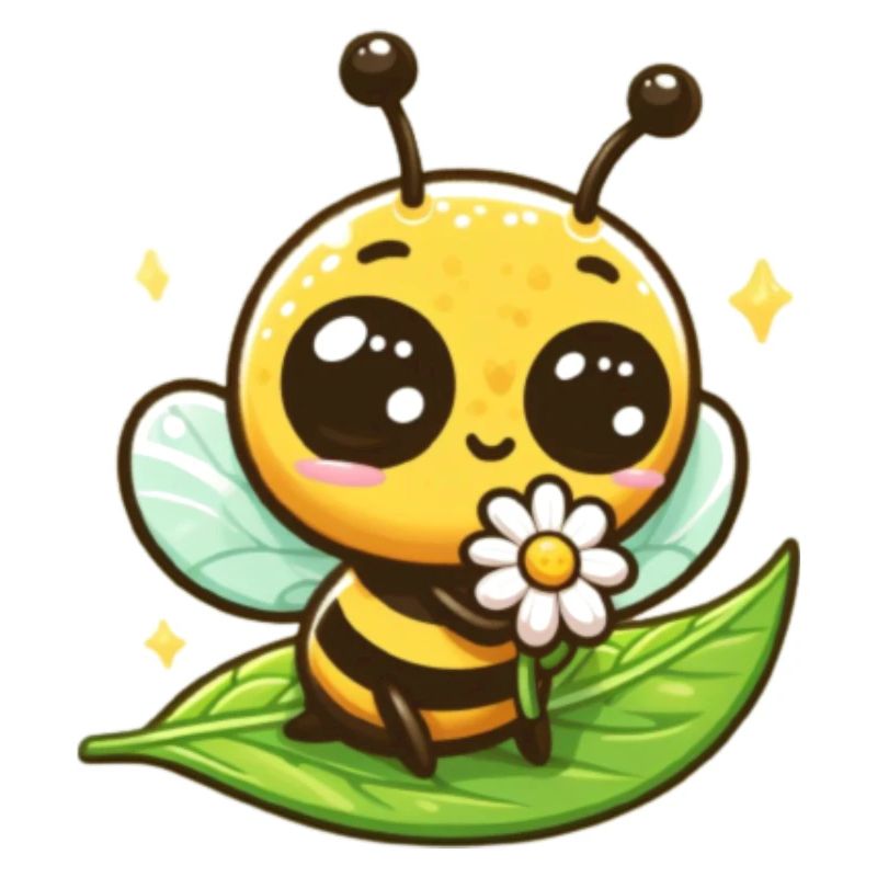Biene Karikatur 7