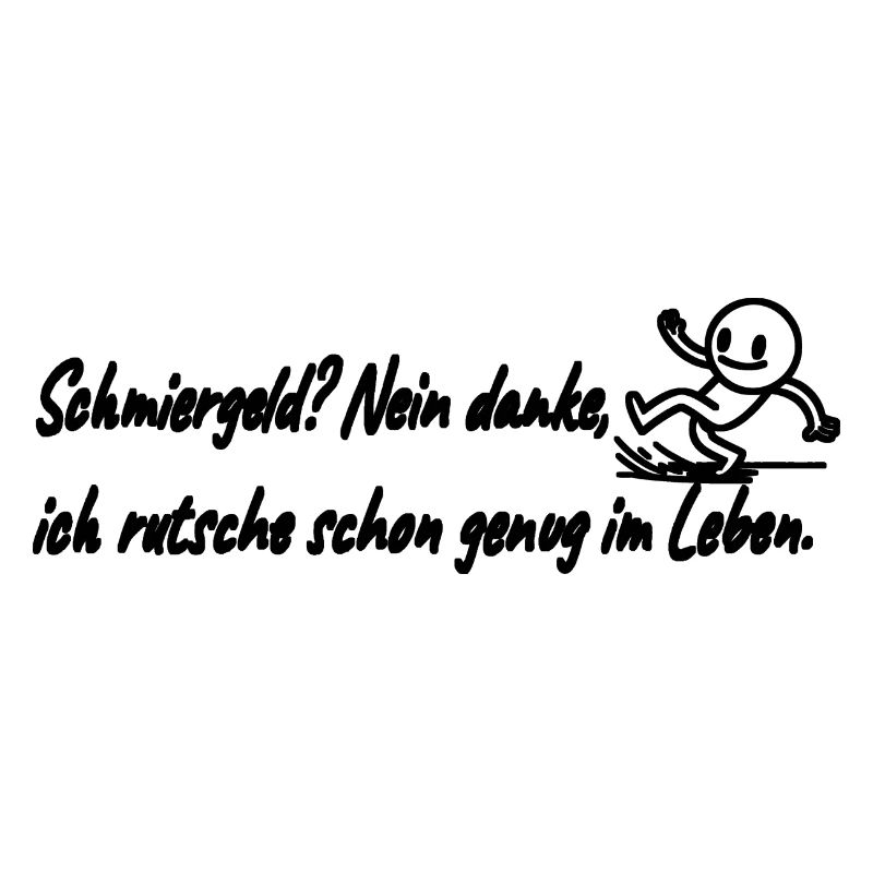 Schmiergeld, nein danke!!!