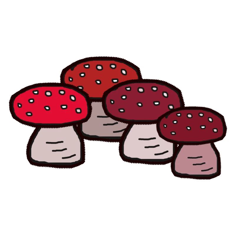 October Forest Mushrooms Toadstools Poisonous Poison