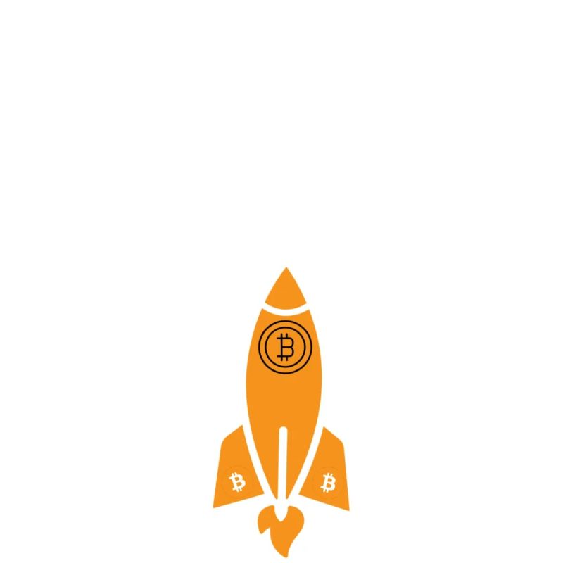 Bitcoin-Rakete