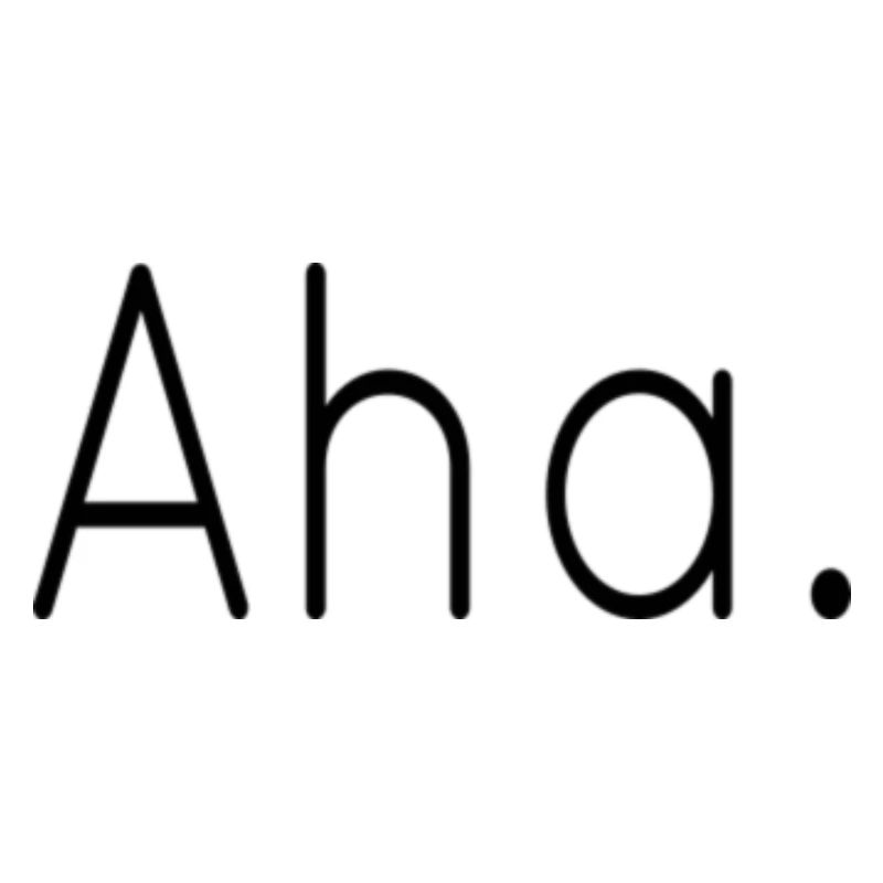 Aha.