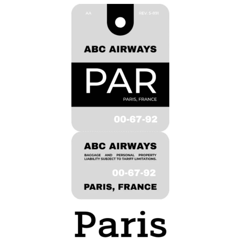 Paris Flight Ticket