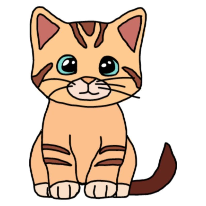 Cute Brown Cat