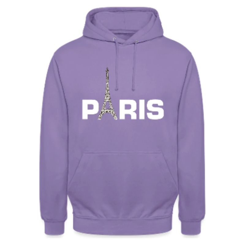 Paris Sweat à capuche avec Tour Eiffel
