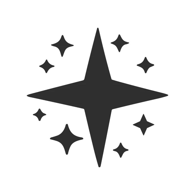 Abstract Star Sky Abstract Art