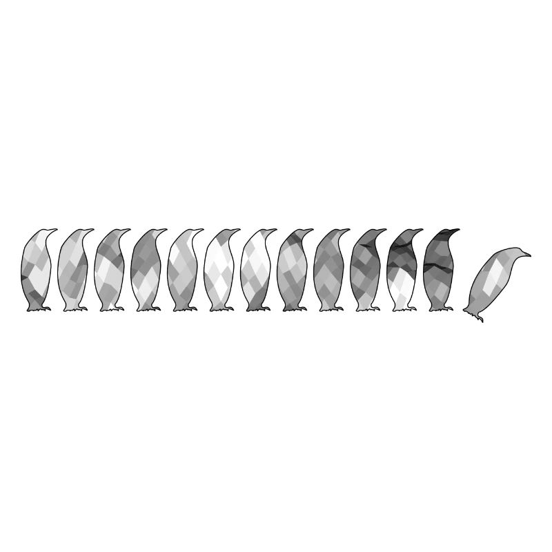 Pingouins avec Polygone