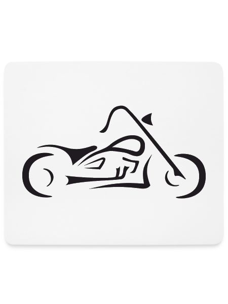Motorrad Strichzeichnung
