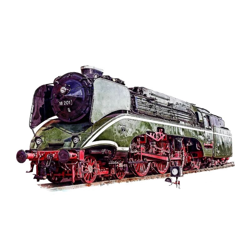 Dampflok 18 201