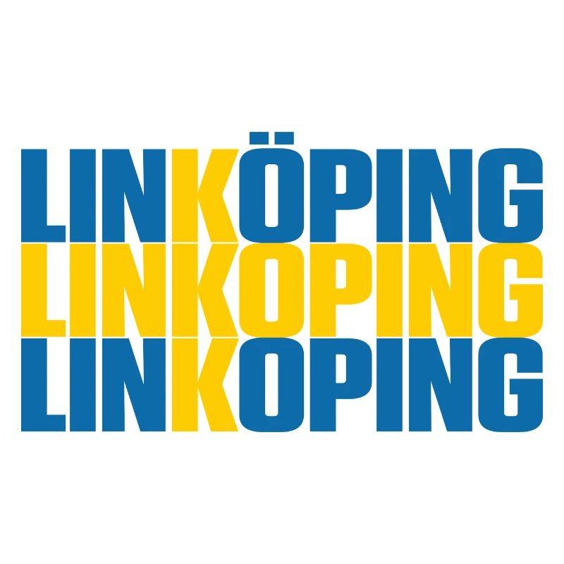 Linköping Schweden Fahne