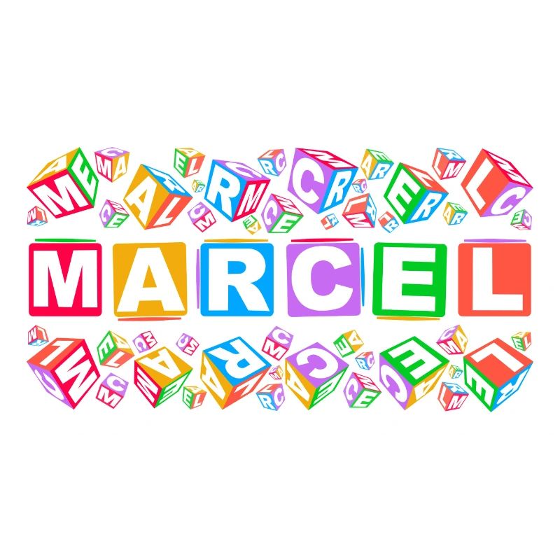 MARCEL colourful cubes