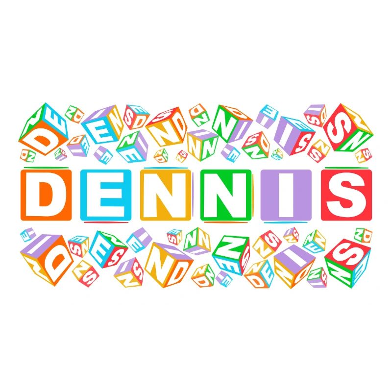 DENNIS colourful cubes