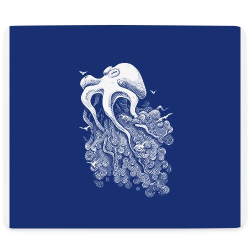 Deep Cloud Navy - Mouse Pad (horizontal)