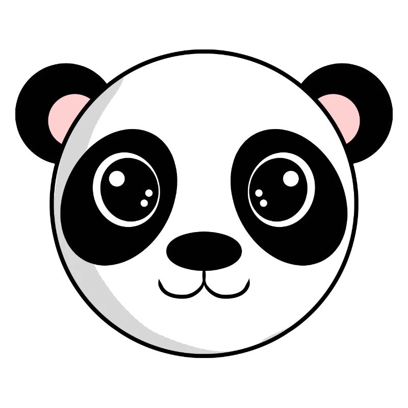 Panda Kopf