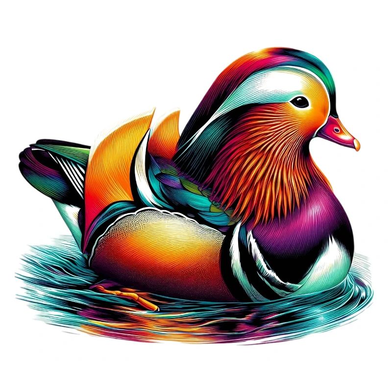 Mandarin duck