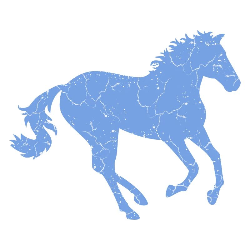 Galoppierendes Pferd