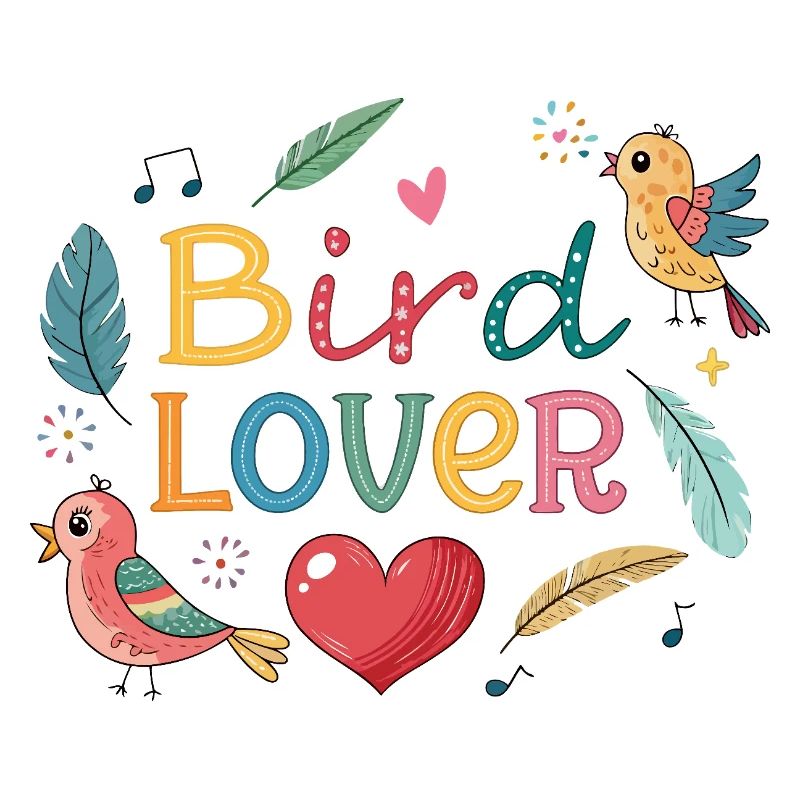 Buntes Passionsvogel-Design
