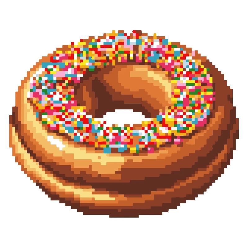 Pixel Donut 