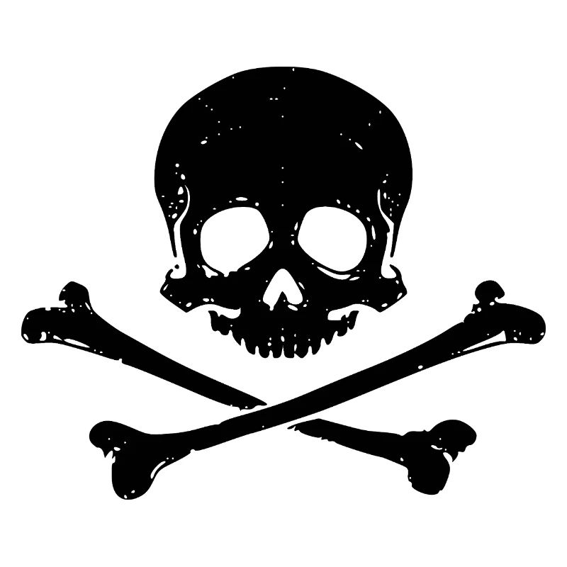 Schädel und Knochen