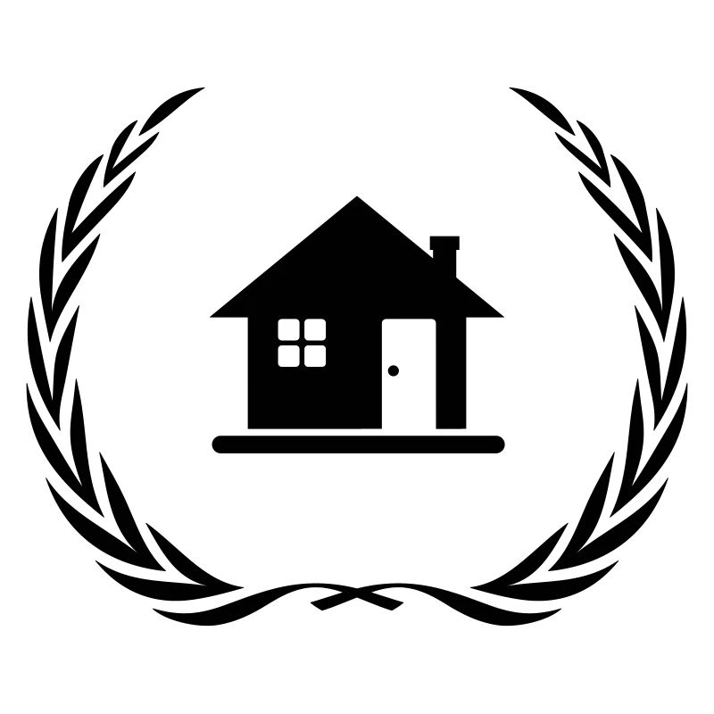 Haus Symbol Home Kranz