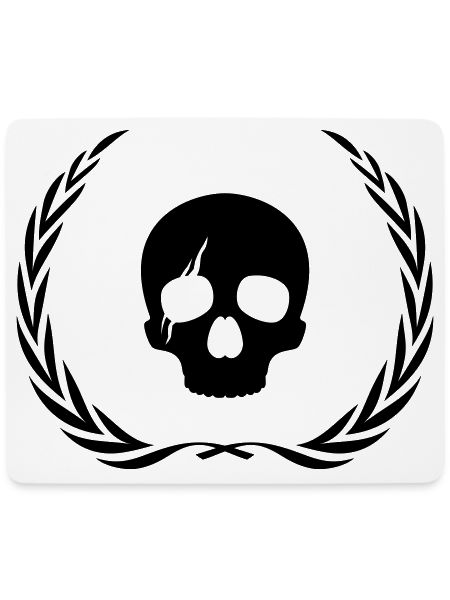 Skeleton Skull Wreath