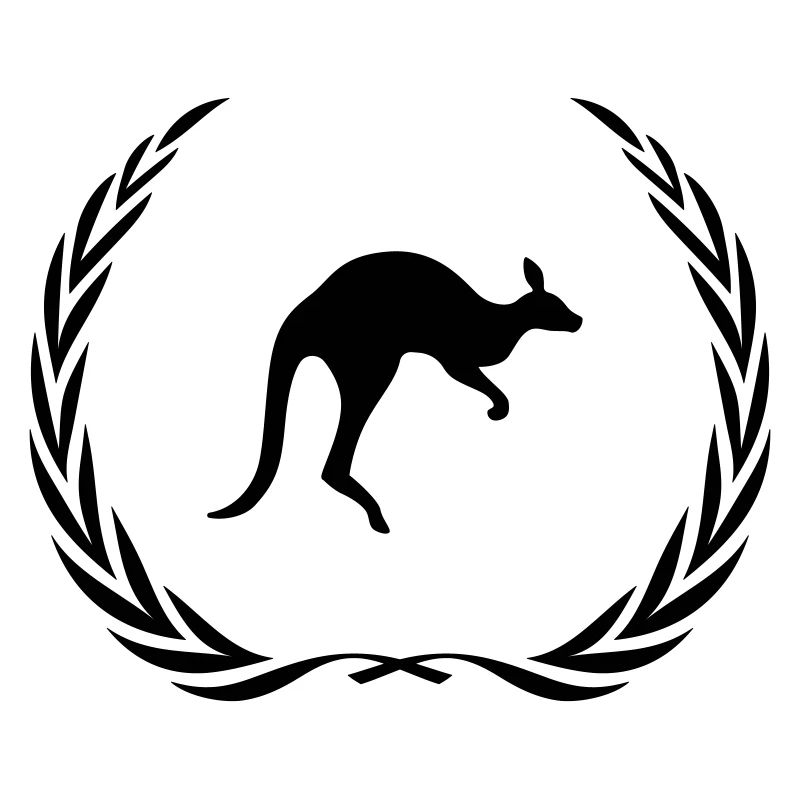Känguru Tier Kranz