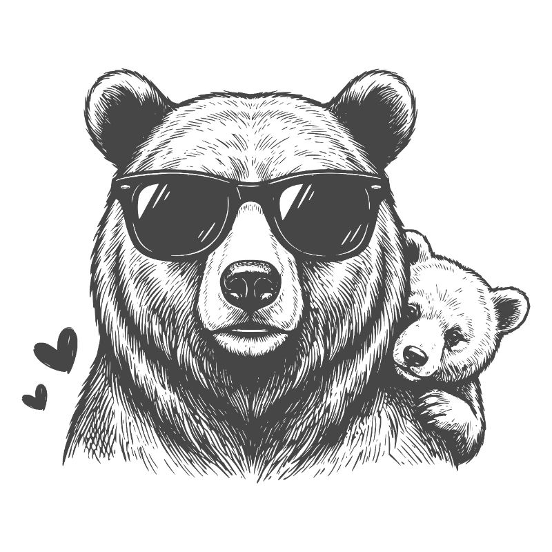 Vater Bär und Kind