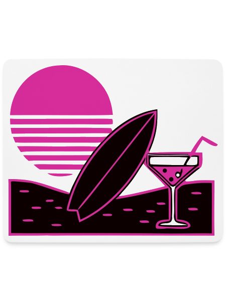 Surfbrett Cocktail Strand Logo