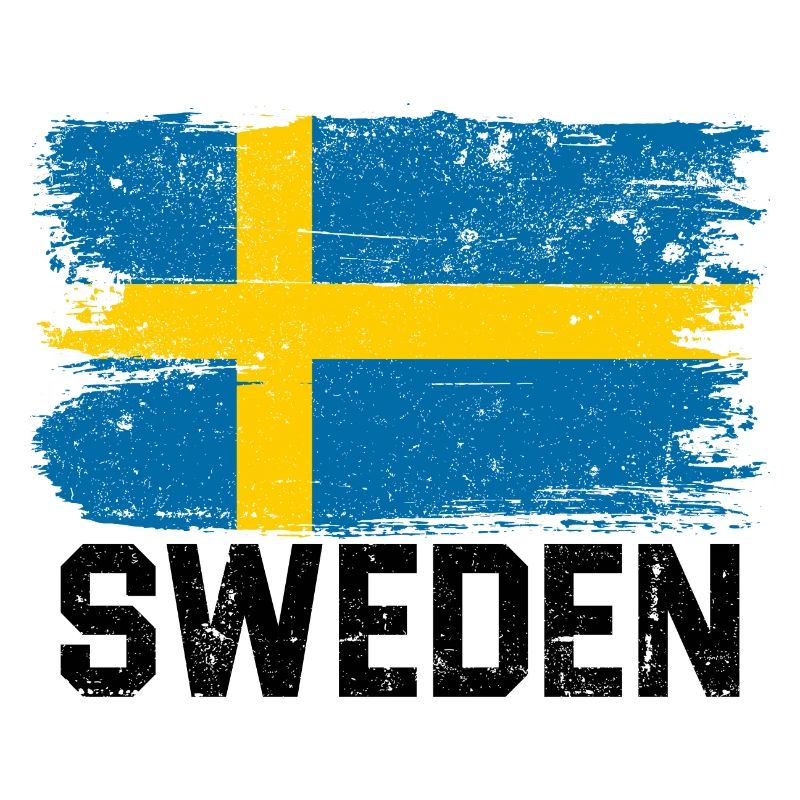 Schwedische Pinselflagge