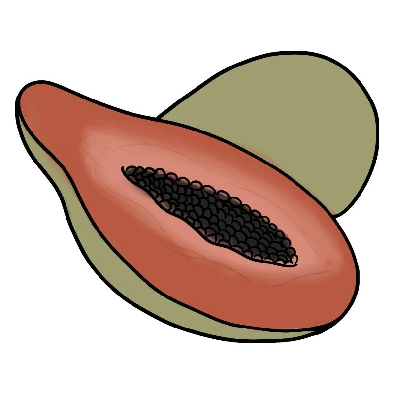 Leckere Frucht-Papaya