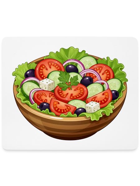 Frischer Tomaten Salat Cartoon