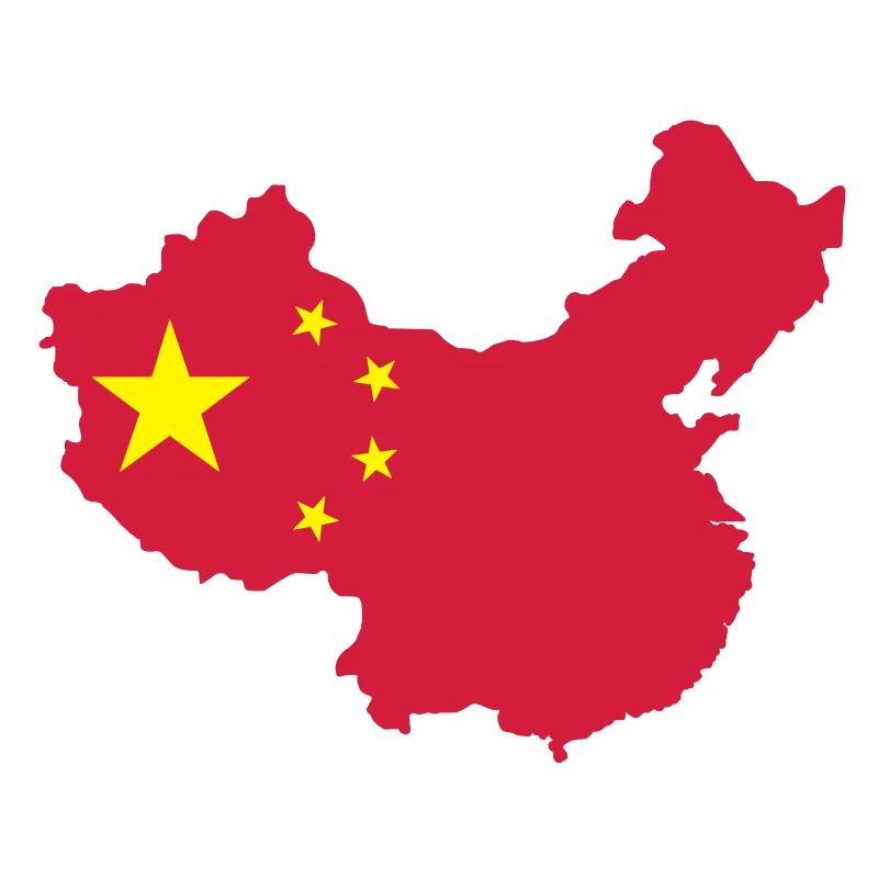 Karte von China