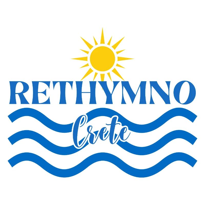 Rethymno Sunset Wave Design