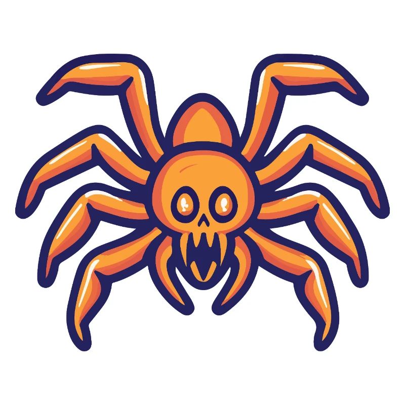 Tarantula Halloween Comic Spinne