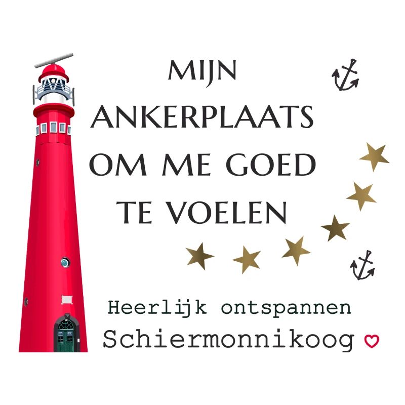 Mein Ankerplatz Schiermonnikoog, Handzeichnung