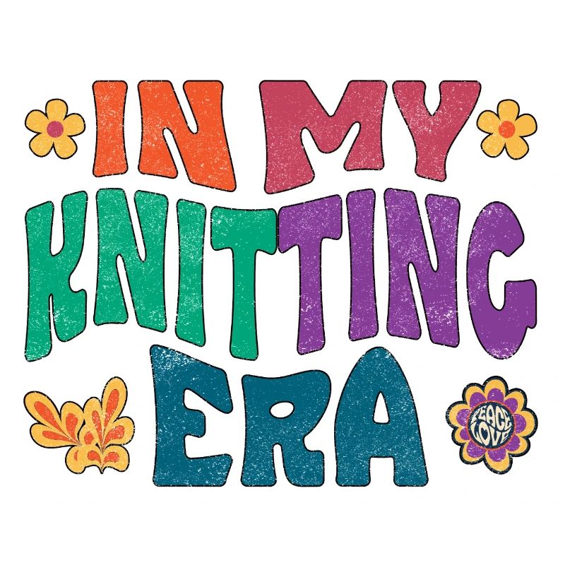 In my knitting era