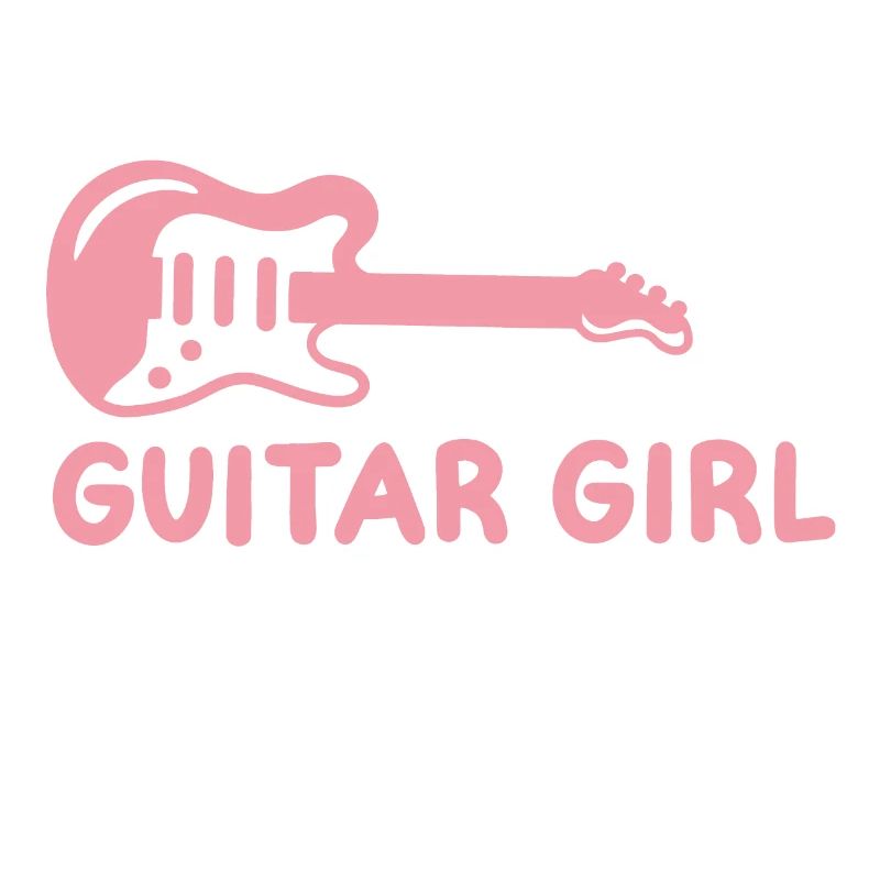 Gitarre Gitarristin
