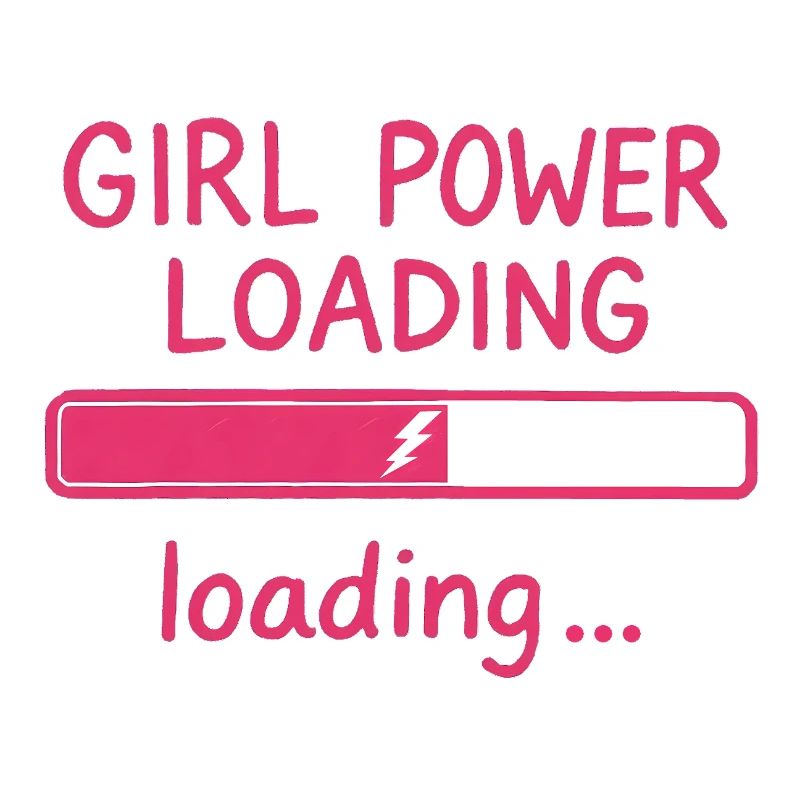 Girl Power Loading Bar