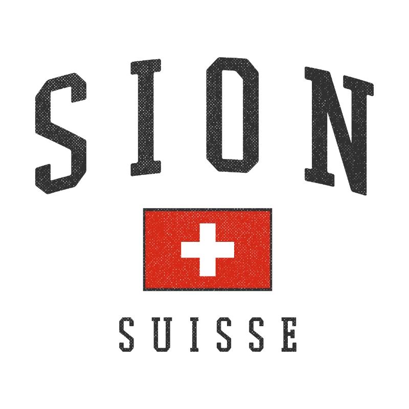 Sion Schweiz Flaggenemblem