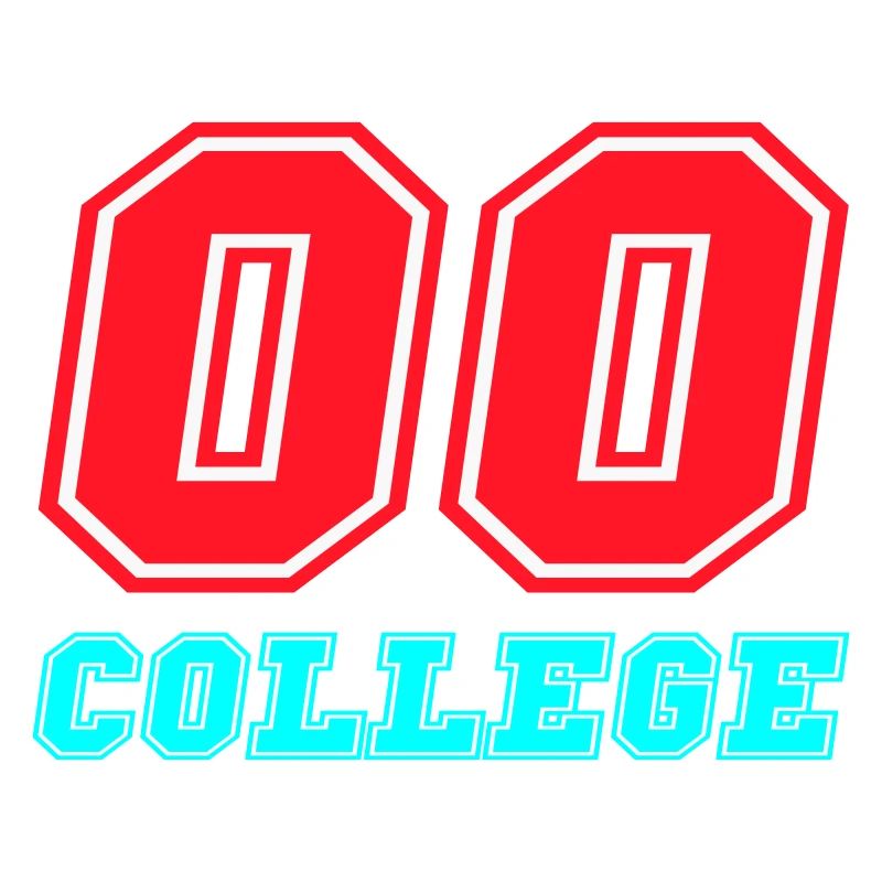 00 College Neon-Emblem