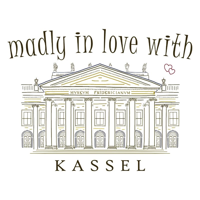 Kassel, Hand Drawing Fridericianum, Art