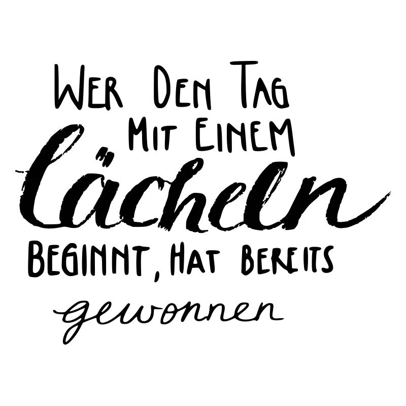 Lächeln - gewinnt!