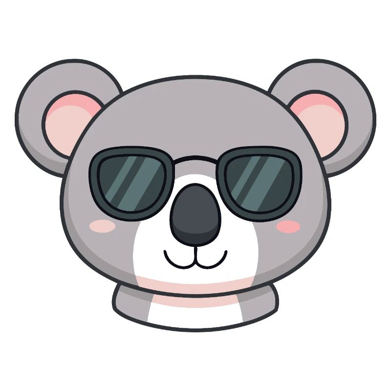 Koala Kawaii Sonnenbrille