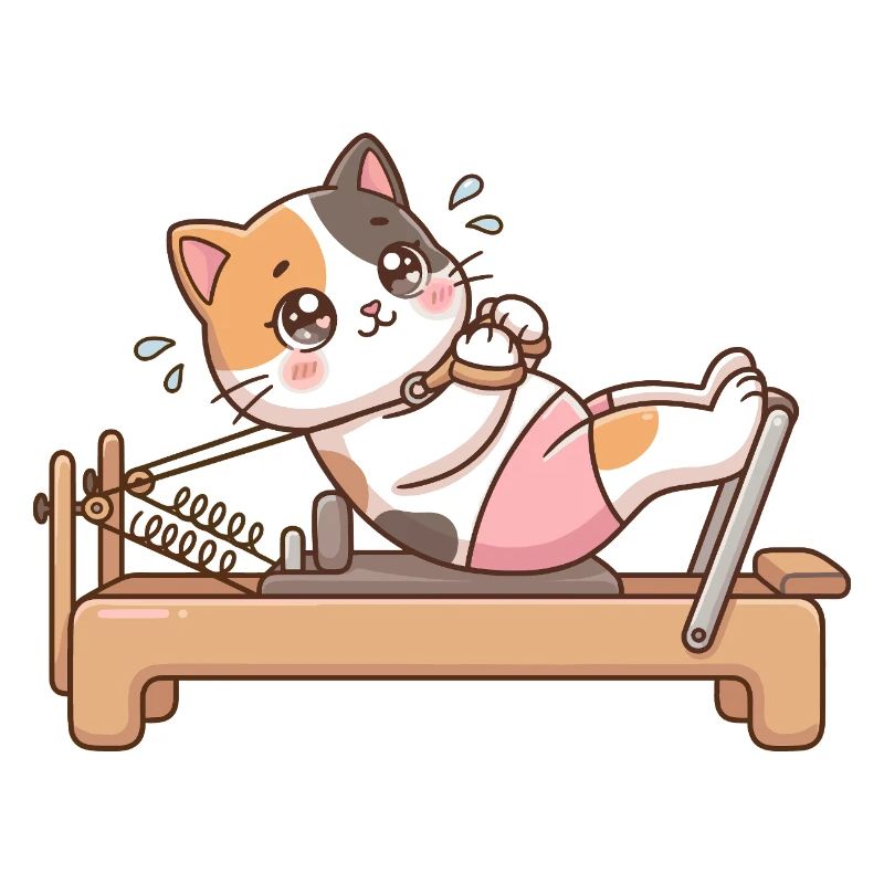 Reformer Pilates Katze