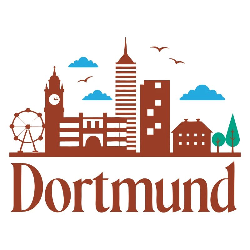 Dortmunder Stadtsilhouette