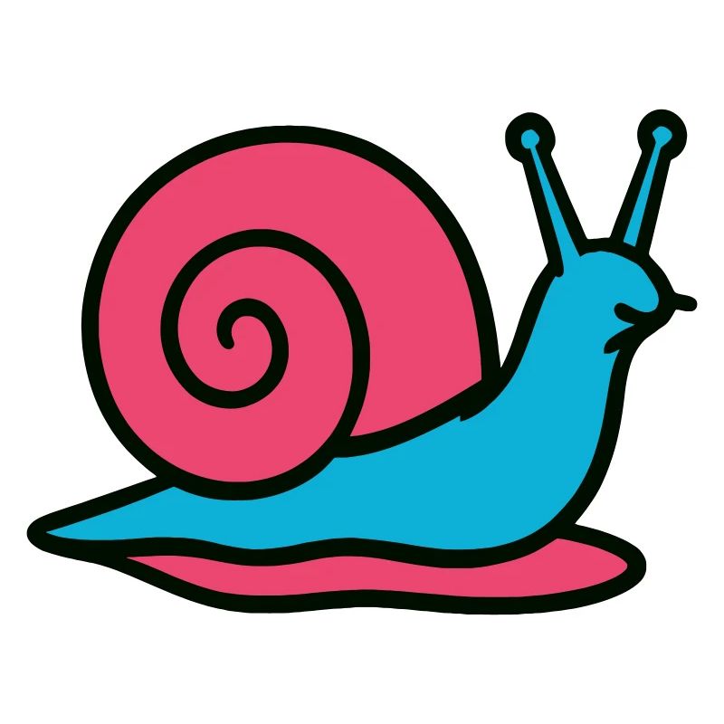 Snail Pop Art Gastropoden-Gemüsegarten